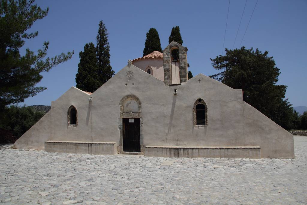 IMG_2111.JPG - Dann ging es zum Dorf "Kritsa" um die Kirche "Panagia Kera" aus dem 5.Jh zu besichtigen.