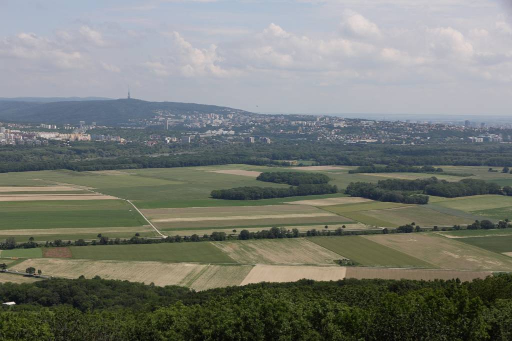 IMG_5761.JPG - Von der Warte ein Panoramabild nach Bratislava.