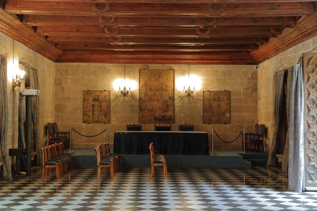 IMG_3994.JPG - Ab dem 13. Jahrhundert gab es in Valencia das Consolat del Mar, eine Art Handelsgericht. Es ist eine der ältesten dieser Einrichtungen in Europa.